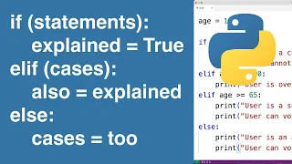 If Statements Python Tutorial
