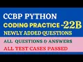 Coding Practice - 22B Functions Python CCBP 4 0