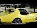 1969 Chevrolet Corvette for sale in Norfolk VA 23518 at Ca