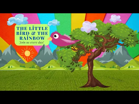 Download MP3 The Little Bird's Colorful Surprise: Bedtime Stories with a Rainbow | KidsTale