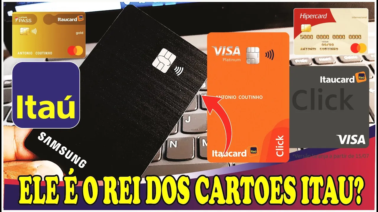 ELE É O REI DOS CARTOES ITAU FOI APROVADO EM 4 EM 2 SEMANAS  ITAU APROVANDO MUITA GENTE CONFIRA!
