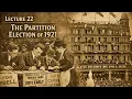 Lecture 22 The Partition Election 1921
