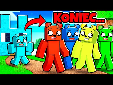 Video Thumbnail: KOLOROWE PIESKI Odchodzą w Minecraft 🌈😭😭