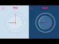 CSS Neumorphism Working Analog Clock UI Design Toggle Between Day Night Mode Using JS