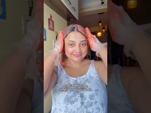 Finally Got My Dream Hair Colour ❤️🔥 #shorts #trending #viral #hairstyle #haircolor #GarnierIndia