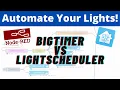 Which one would you use Light Scheduler vs BigTimer Node-RED nodes
