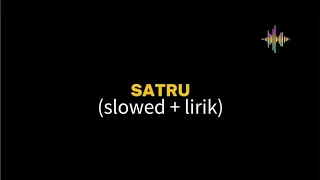 satru deny caknan cover masdddho slowed lirik 