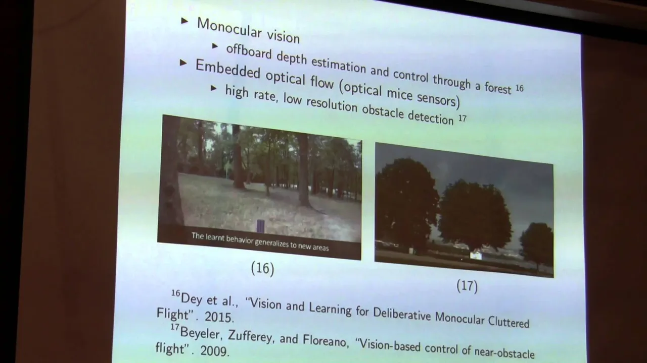 High-Speed Autonomous Obstacle Avoidance with Pushbroom Stereo (Andy Barry)