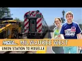 We rode the Metra Milwaukee District West Line