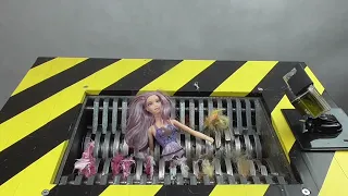 Barbie Doll Shredder Compilation 💖😳 | Oddly Satisfying Video