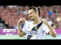 Zlatan Ibrahimovic scores 500th goal LA Galaxy fall to Toronto FC ESPN FC