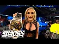 Tiffany Stratton Charlotte Flair Tensions Explode in Face-to-Face WWE SmackDown 25