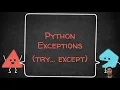 Python Exceptions try except