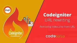 Codeigniter Tutorial for Beginners - URL rewriting removing index php from URL Clean URL