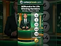 Millionaire for Life Winning Numbers Lottery Results - Monday August 3 2026