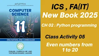 Python While Loop Program - Print Even Count Odd Numbers Class 11 Computer Science