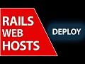 Deploy to Railway FlyIO or Render with Ruby on Rails