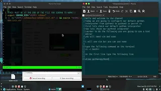 how to change the default python intepreter from python2 to python3 in parrot os