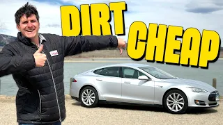 1 Month With a DIRT CHEAP Tesla Model S Is It Trash or Terrific