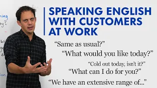 Speak Better English at Work: Practical English for Waiters, Servers, Baristas, and more!