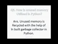 PYTHON TUTORIAL MEMORY MANAGEMENT IN PYTHON INTERVIEW QUESTIONS PART-2 WITH ANSWERS