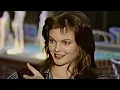 Diane Lane at age 19 excited about Streets of Fire role 1984
