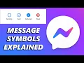 What the Symbols Next To Messages Mean In Facebook Messenger
