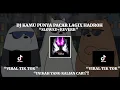 Lagu DJ KAMU PUNYA PACAR LAGI X HADROH (SLOWED+REVERB) “VIRAL TIK TOK”