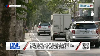 Northbound Lane sa Dacudao Avenue sa Davao City, abli na I One Mindanao