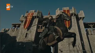 المشهد الأسطوري مترجم عثمان يغزو قلعة كلوجاهيسار مع بامسي و بالا و المحاربين و إصابة جوكتوغ البليغة 