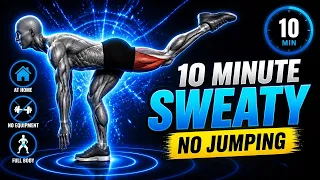 10 minute full body burn sweaty no jumping no equipment