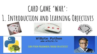 1 Card Game WAR Introduction and Learning Goals