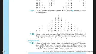 Introduction To Java Programming Exercise 5 19a
