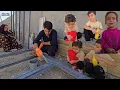 Download Lagu A Day with Hamid’s Family 🏠 | Painting Windows \u0026 Installing Sewage Pipes 🚿🛠️