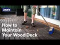 How to Maintain Your Wood Deck Guide