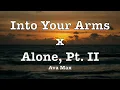 Download Lagu Ava Max - Into Your Arms x Alone, Pt. II - Lyrics