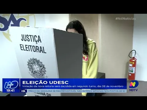 Eleição Udesc: votação da nova reitoria será decidida em segundo turno, dia 08 de novembro