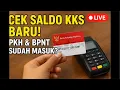 Download Lagu LIVE 🔴 CEK SALDO PKH \u0026 BPNT KKS BARU | Pencairan Tahap 4 SUDAH MASUK Hari Ini? Cek di Mesin EDC