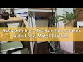 Review Polup 2 Drawer File Cabinet with Lock Metal File Cabinets for Home Office Two Drawer Lockin