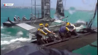 Iain Percy on the Artemis luff up that ended Dean Barker’s America’s Cup hopes