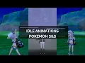 Pokemon Sword and Shield - Weather Idle Animations