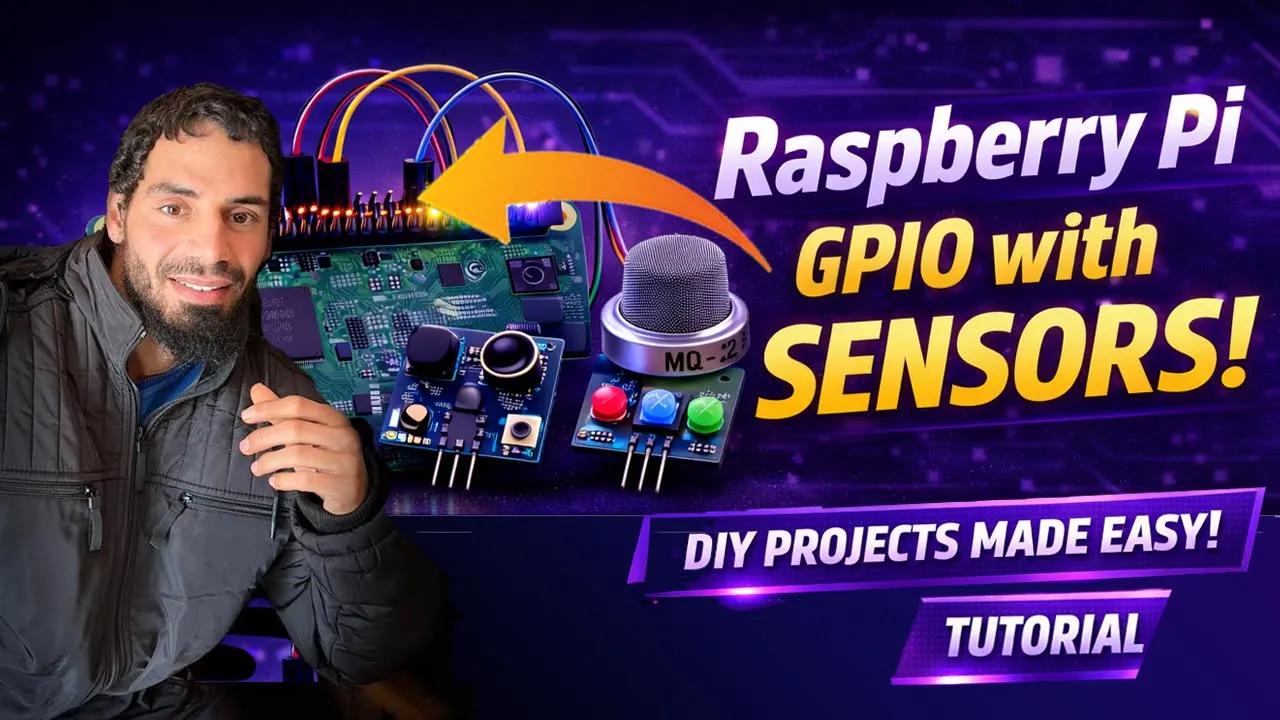 Raspberry Pi GPIO with Sensors: Gas Leak, IR & Push Buttons