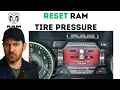 How To Reset Ram 1500 Tire Pressure TCM Relearn in Minutes