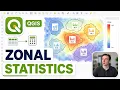 QGIS Zonal Statistics Calculate Raster Values by Polygon