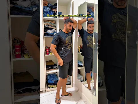 Quando chamo meu marido de gato...