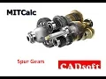 MITCalc English - Spur Gears Calculation