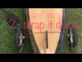 DIY Paddle board trailer