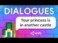 Create DIALOGUE system for your game Unity tutorial