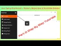 Java Swing Dashboard - Part 2 Building a Modern Scrollable Sidebar Step-by-Step