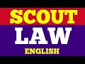 Scout Law English